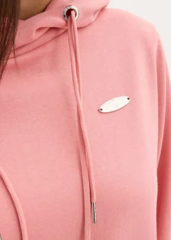 Vestido tipo sudadera con capucha