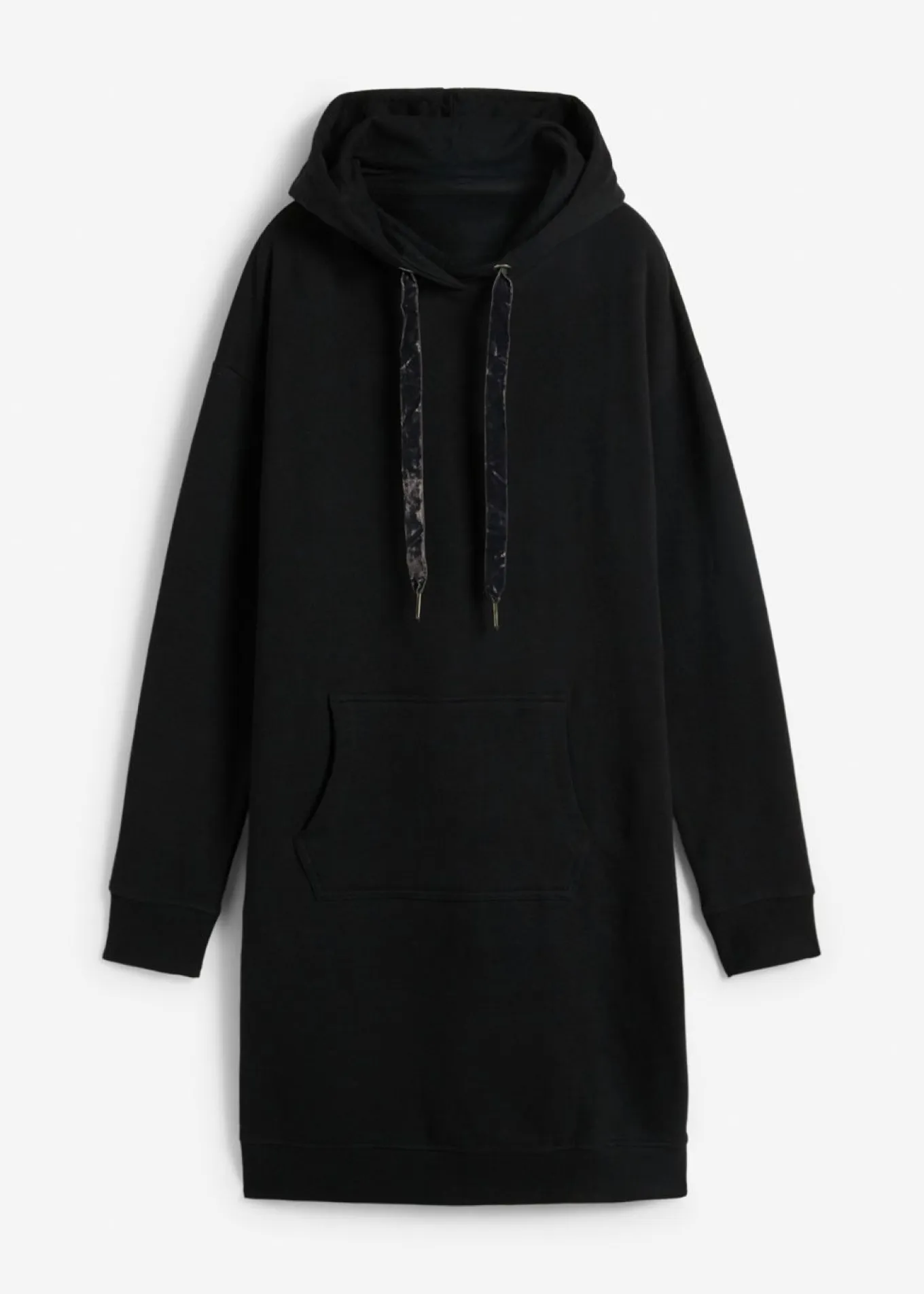 Vestido tipo sudadera de algodón puro
