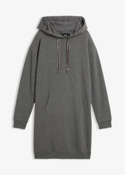 Vestido tipo sudadera de algodón puro