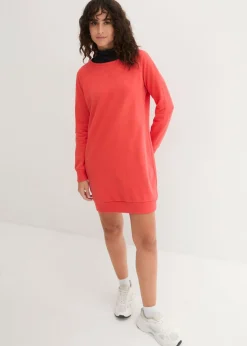 Vestido tipo sudadera de felpa suave