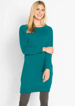 Vestido tipo sudadera de felpa suave