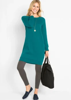 Vestido tipo sudadera de felpa suave