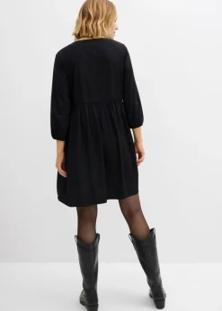 Vestido tipo túnica de viscosa fluida