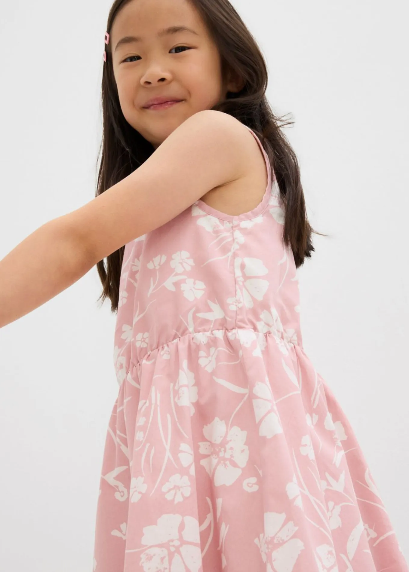Vestido y bolero de algodón puro (conjunto de 2 piezas)