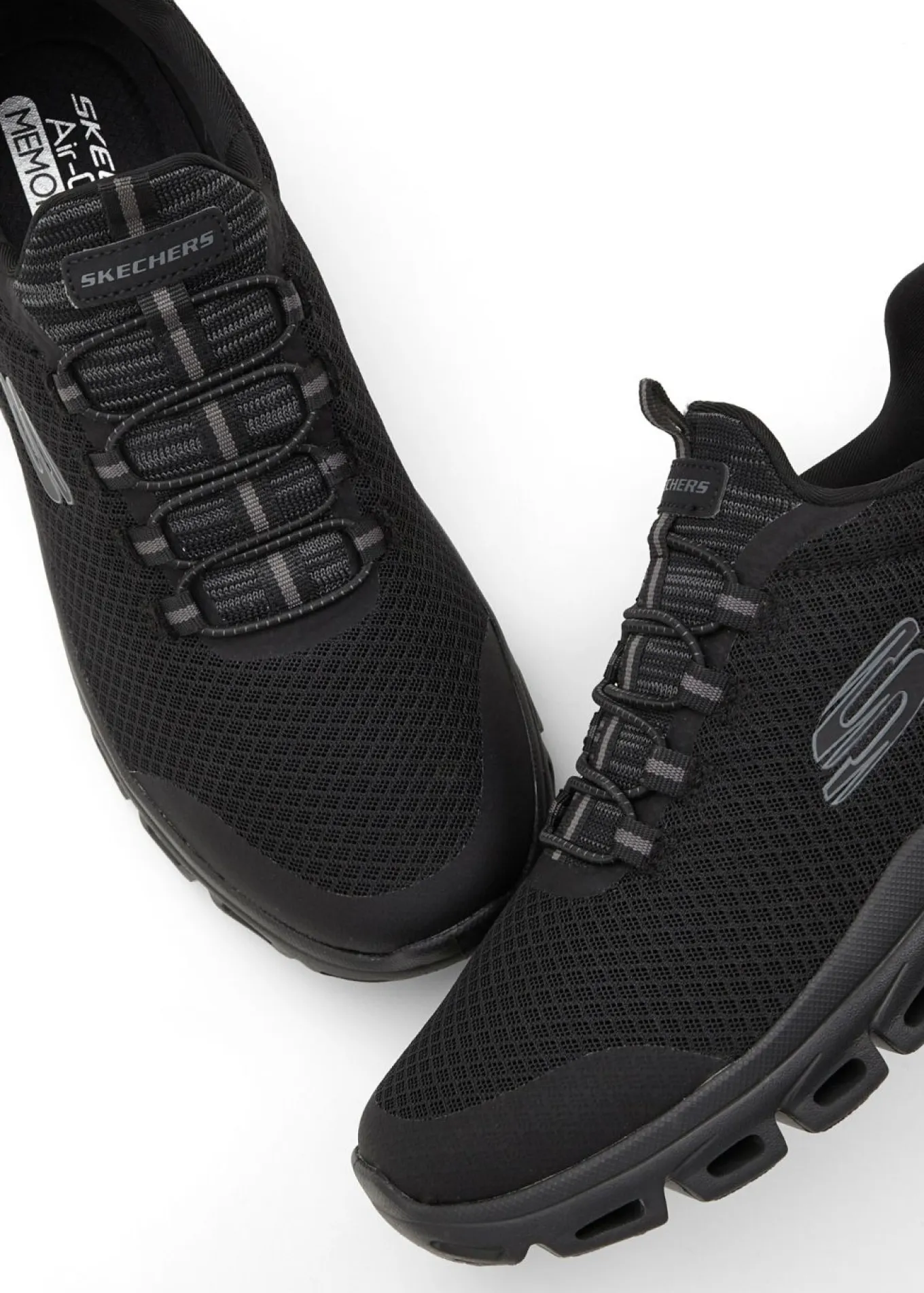 Zapatillas cómodas sin cordones de Skechers con espuma viscoelástica