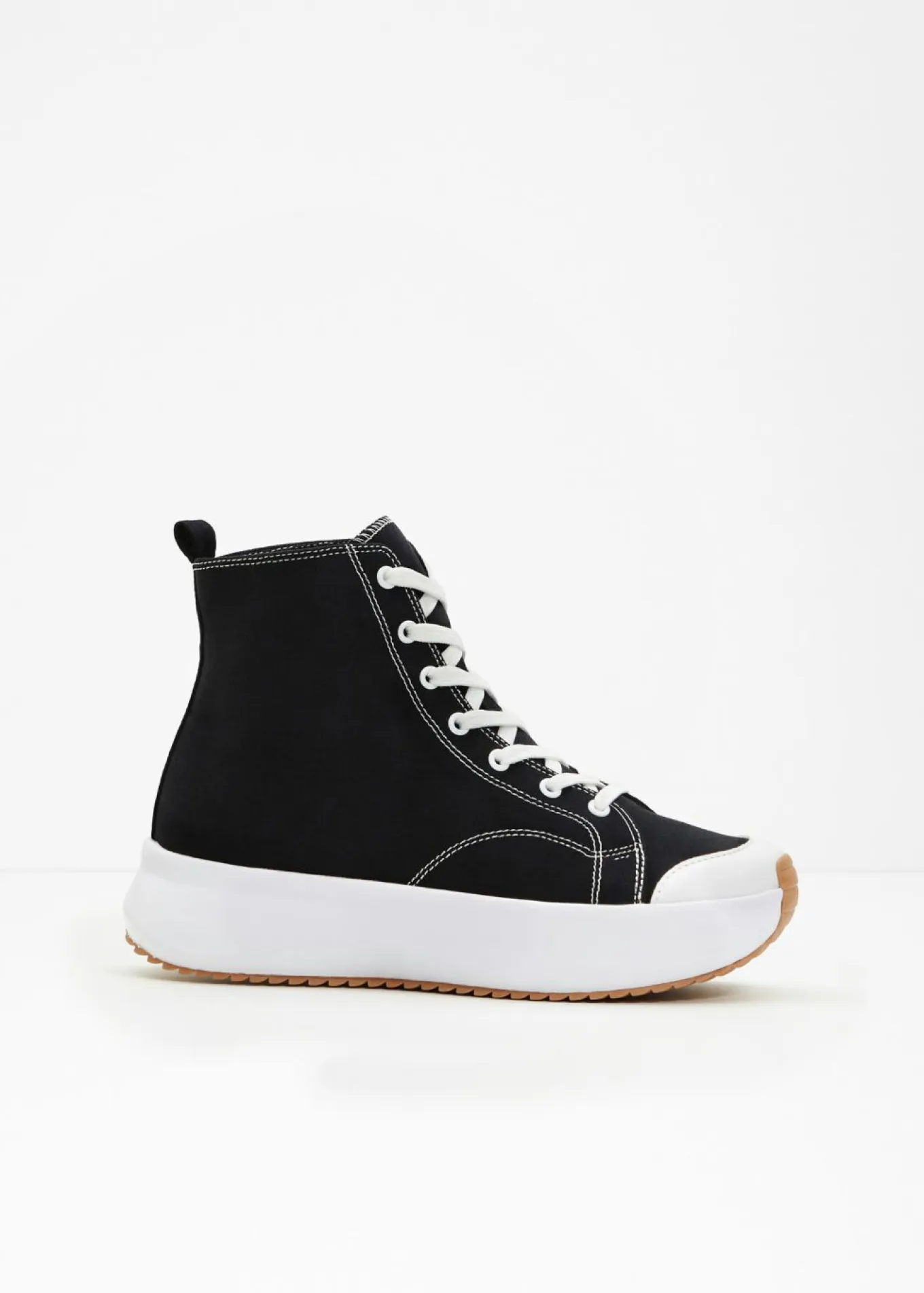 Zapatillas deportivas altas con plataforma
