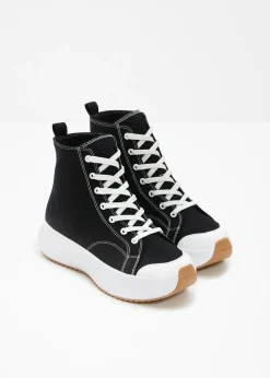 Zapatillas deportivas altas con plataforma