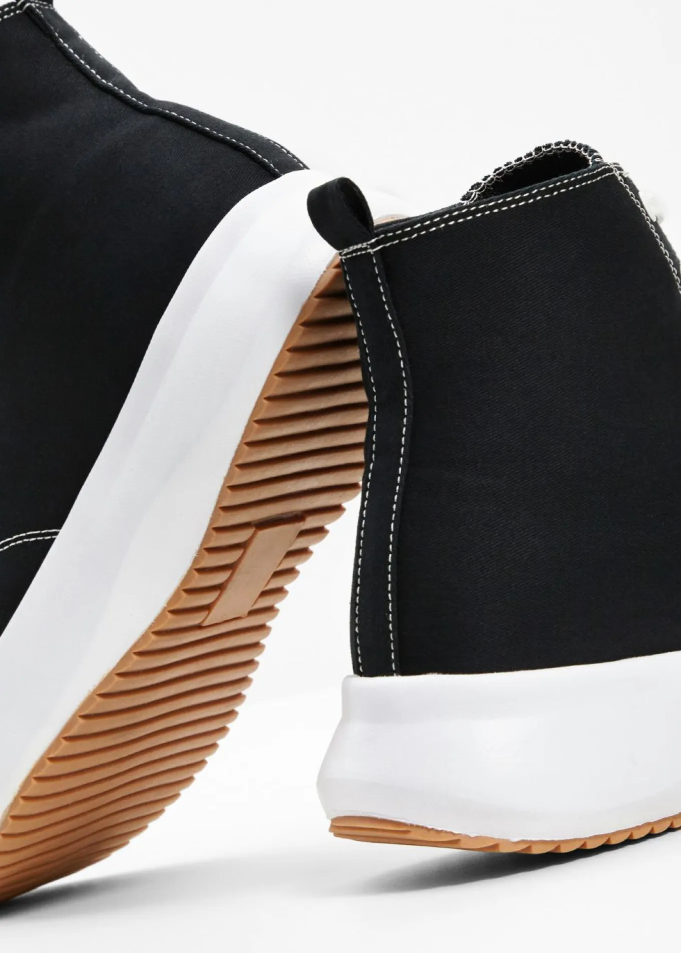 Zapatillas deportivas altas con plataforma