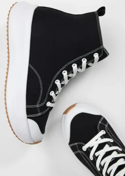 Zapatillas deportivas altas con plataforma